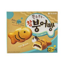 오리온 참붕어빵 348g 사무실 탕비실 교회 간식 과자 주전부리