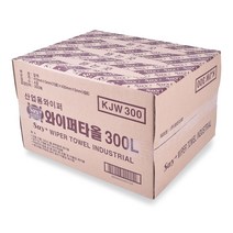 산업용와이퍼 대형300매 KJW300 4겹 광진산업 종이보루 와이프올