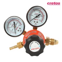 크레토스 가스 조정기 레귤레이터 LPG 산소 알곤 질소 AC 헬륨 활어용 압력조절기, EX-703(AC)