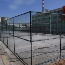 테니스가방 쇠사슬 실크스크린 운동장 후릿그물 축구 가드레일 그물 걸이 꽃 E망호란 농구장 울타리 테니스장, T01-2미터높이 3미터너비 입모양