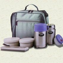 라이펀 [라이펀] 코스모스 보온도시락(원+원)WJ550+550, /없음