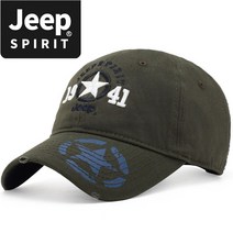 JEEP SPIRIT 스포츠 캐주얼 야구 모자 CA0014 + 인증 스티커
