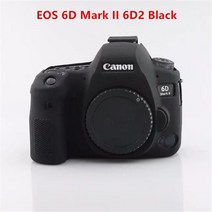 소프트 실리콘 아머 카메라 가방 케이스 커버 캐논 EOS 5D 마크 II III IV 5D2 5D3 5D4 6D 마크 II 6D2 7D, 18 6DMark II 6D2 Black