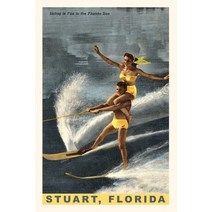 (영문도서) Vintage Journal Water Skiing Stuart Florida Paperback, Found Image Press, English, 9781669518662