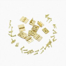 마이크로힌지 10개 미니 꺽쇠 작은경첩 공예 소품, 쿠팡마니또야 본상품선택