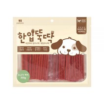 펫토리아 한입뚝딱 소고기져키 300g 강아지 간식한입뚝딱, 소고기져키 300gx3개