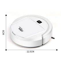스마트 로봇 청소 로봇 지능형 걸레질 기계 Usb 고속 충전 진공 자동 전원 강력하고 조용한 생일 선물, 03 Casual white