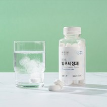 백색마녀 발포 세정제 찌든때 물때 기름때 제거 커피포트 텀블러 세척 30정, 1병-30정