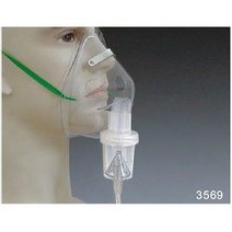 대석메드 가정용 네블라이저 약액병 부품 마스크타입 교체형 호흡기치료 호흡기마스크 네블라이저세트 네블라이져키트 약물통 네블라이저마스크 의료용 소아 성인 마스크 사이즈 구분, 성인 3569