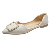 여성용 메탈 포인트 슬립온 구두 뉴타임즈 M462Z486