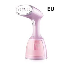 우유스팀기 우유 스티머 손을 잡고 다림질 기계 다리미 가정용 스팀 소형 휴대용 걸이식, 02 EU pink