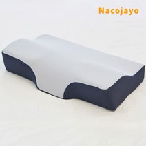 나코자요 [나코자요] 국내생산 메모리폼 디럭스 경추베개, 단일옵션