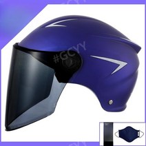 최저가유통업체 소두핏오픈페이스 오토바이 소두핏 풀페이스 로얄 할리 스냅백 야구모자 여름용 미식축구 우주 커버 심슨 헬멧, 666 아시아 블루 [HD 티 미러]