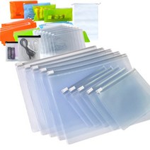 고주파 PVC 반투명지퍼백33x27cm 10장슬라이드지퍼백