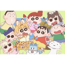 버터콕 짱구 캐릭터 나무 우드 직소 퍼즐 300피스 500피스 1000피스 짱구는 못말려, R 500피스, 상품명 확인개