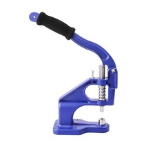 핸드 프레스 기계 헤비 듀티 라이트웨이트 아일렛 펀칭 장치 아일렛 키트 버튼 설치 도구, 푸른, 철