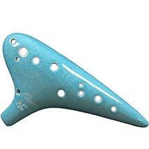 12홀 알토 c(ac) 오카리나 간단하고 배우기 쉬운 창의적인 잠수함 오카리나 초보자를 위한 선물 음악 애호가 관악기