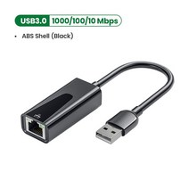 네트워크 스위치 허브 Usb C To Rj45 이더넷 유형 네트워크 어댑터 기가비트 Lan 10/100/1000mbps Nintendo, 01 USB 3.0 1000M