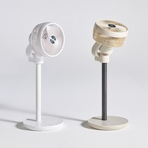 엠엔 MFQ-S20DS 저소음 8인치 선풍기 입체회전 풍량기억 메모리기능, 화이트
