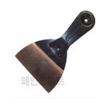 반달모양 철판헤라 스크래퍼 160mm 약간의 유연성 탄성 재질 페인트 헤라 철재질