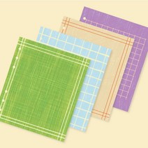 A6 WIDE 6공 컬러 펜슬 리필 속지 다이어리 98105EA, 본상품선택