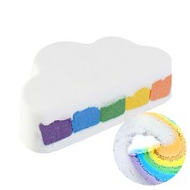 더허브샵 레인보우 버블 배쓰밤 140g 바디워시 거품 목욕, 라벤더
