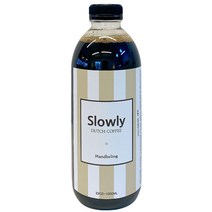 슬로울리 더치커피 콜드브루 원액 1000ml, 05.만델링 1L(페트병), 1개
