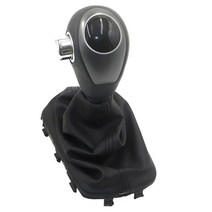 자동 at 기어 시프트 노브 부트 커버 gaiter 레버 시프터 핸들 스틱 for kia forte koup 2009-2013 846401m500wk, 기어 노브