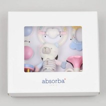 압소바II(CH)티노딸랑이세트 신생아 유아 선물 장난감 치발기 임신 축하(ATA367P1)