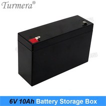 Turmera-Lifepo4 배터리 사용 6V 10AH 빈 보관 상자 어린이 전기 자동차 또는 바이크 오토바이 전자 비상
