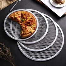 피자삽 알루미늄 화덕 화로 도우 비 스틱 피자 스크린 팬 베이킹 트레이 금속 그물 Bakeware 주방 도구 피자 팬 peal 피자 필 피자 스톤, 11 inch----27.94cm