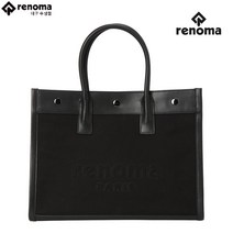 (레노마골프) 남성 가죽 패치 토트백 RMABK3824-199