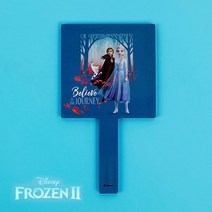 엄마화장 따라하기 사각 엘사소형 손거울 아이뷰티용품 역할놀이 머리묶기, 1개