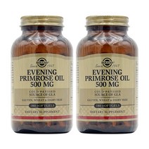 Solgar 솔가 달맞이꽃 종자유 (감마리놀렌산) 500mg 180젤 2병, 180정