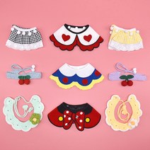 크림펫 강아지 케이프 고양이 넥카라 스카프 30종 반다나 빕, 4-1. 꼬꼬-옐로우-XS, 1개