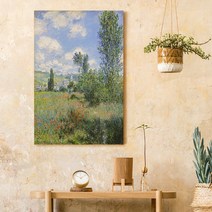 클로드 모네 명화 인테리어그림 캔버스액자, 39 베테유의 경치