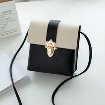 Valentines Day Gifts Birthday Fashion Women 가죽 Plug Lock Hit Color Shoulder Bags Messenger Bag 동전 Fo