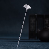 헤어 비녀 올림머리 한복 장식 핀 뒤꽂이 살구 삼생 은행잎 순은 진주 나비 심플 칠석