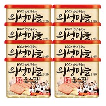 롯데푸드 로스팜엔네이처 의성마늘 340g, 8캔