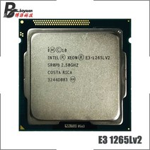 Intel Xeon E31265L v2 E3 1265Lv2 1265L 2.5 GHz 중고 쿼드 코어 8 45W CPU 프로세서 LGA 1155, 한개옵션0