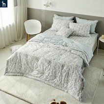 [헤지스홈]고밀도 몽슈[4온스] 퀼트이불 싱글/퀸