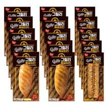 동원 그릴리 황금치킨 닭가슴살 블랙퍼스트 160g 5개+오리지널 105g 5개+블랙페퍼 105g 5개 (총15개), 1세트(총15개)