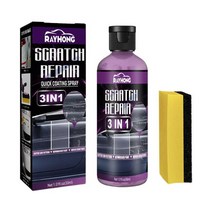 자동차 스크래치 수리 에이전트 30ml 스폰지 얼룩 제거 광택 복원 오토바이 트럭 Bo Q7X2 용 자동 페인트 청소 복원기, 01 30ml