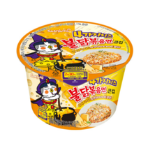 삼양 큰컵 4가지 치즈 불닭볶음면 110g, 7개