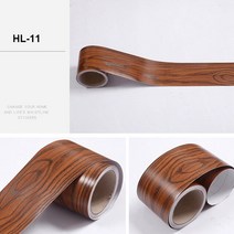 셀프 접착 방수 허리 라인 벽 스티커 장식 바닥 발판 코너 필름 대리석 타일 웨이브 가이드 월페이퍼, [01] 3m X10cm, [09] GS-09