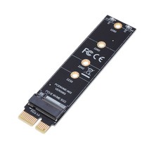 QDY M.2 NVME-PCI-E X1 SSD 어댑터 확장 카드 M- 키, 1개