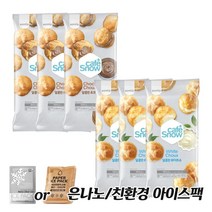 삼립 냉동 아이스 화이트슈(8개입)3봉 + 초코슈(8개입)3봉 +은나노or친환경아이스팩, 150g, 1세트