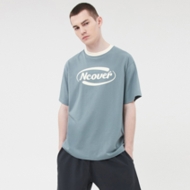 앤커버 NCOVER SWING LOGO TSHIRT-BLUE