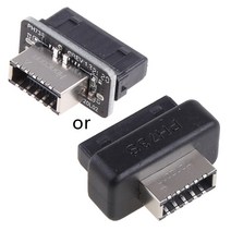 마더 보드 USB3.0 타입 -E 어댑터 USB 3.0 내부 19 핀 MB 남성 하우징 헤더