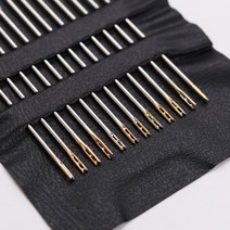 아유디 원터치바늘 1팩 12개입 손바늘 커브 똑딱 바늘세트 파란패키지 소잉 봉제 미싱